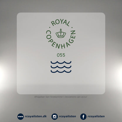 Royal Copenhagen Flora Espressokop med Underkop (10 cl) - Guldregn - RCoyalisten.dk