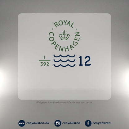 Royal Copenhagen Musselmalet Halvblonde Skål (12,5 cm / 45 cl) - RCoyalisten.dk