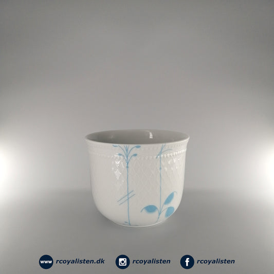 Blue Palmette Flowerpot (11,5 cm / 65 cl) - Light Blue