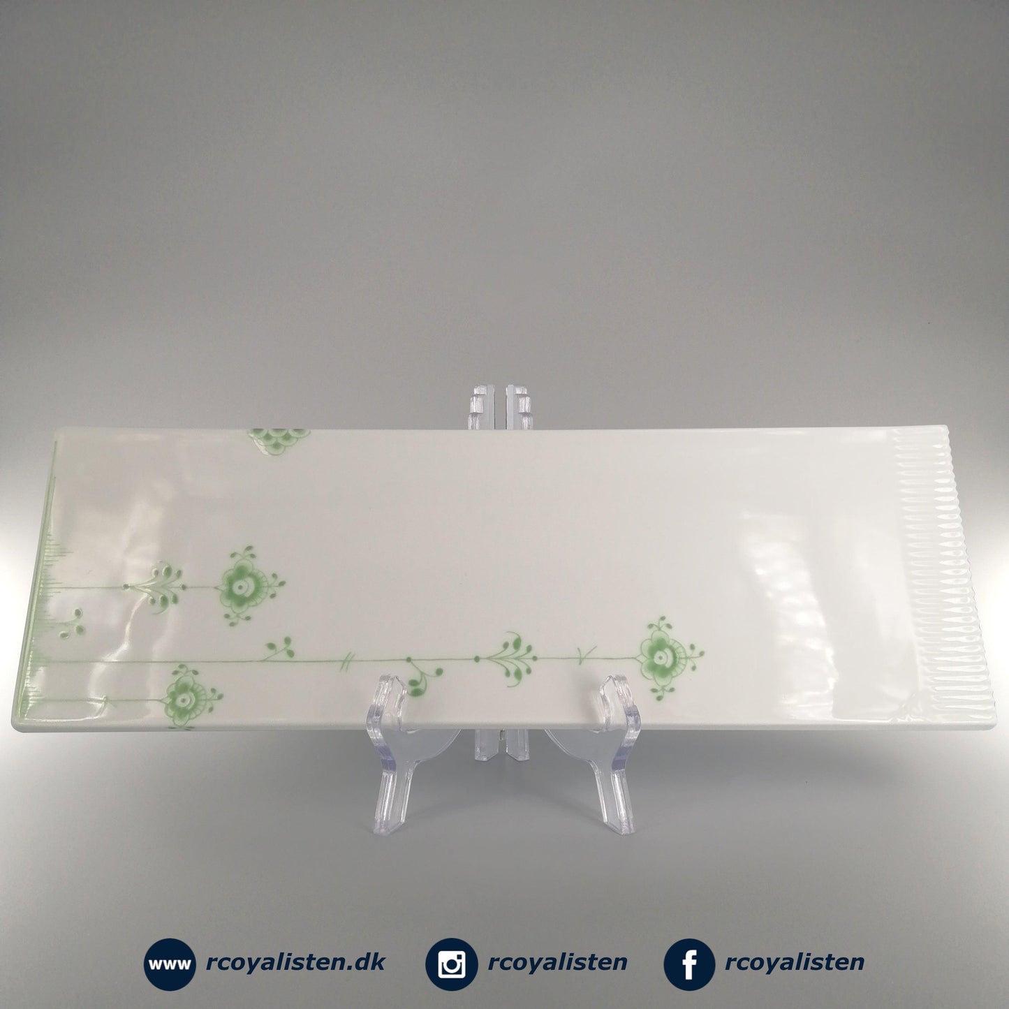 Royal Copenhagen Multifarvet Elements Grass Serveringsbræt (36 cm) - RCoyalisten.dk