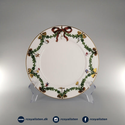 Royal Copenhagen Stjerne Riflet Jul Tallerken (19 cm) - RCoyalisten.dk