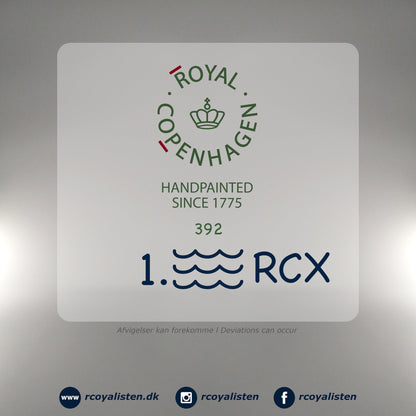 Royal Copenhagen Musselmalet Riflet Kande (8,5 cm / 8 cl) - RCoyalisten.dk