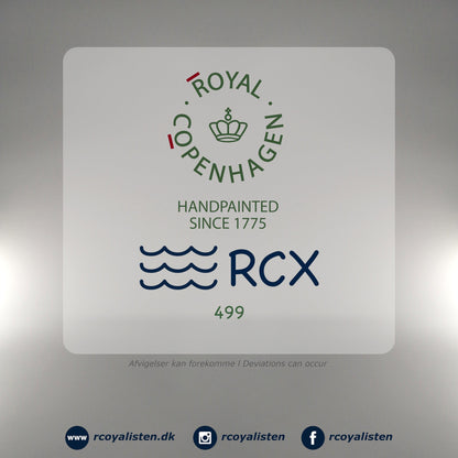 Royal Copenhagen Sort Mega Riflet Termokop (29 cl) - RCoyalisten.dk