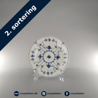 Royal Copenhagen Musselmalet Riflet Tallerken (15 cm) - RCoyalisten.dk